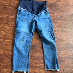 Pink Blush Women's Blue Maternity Jeans, Size 32